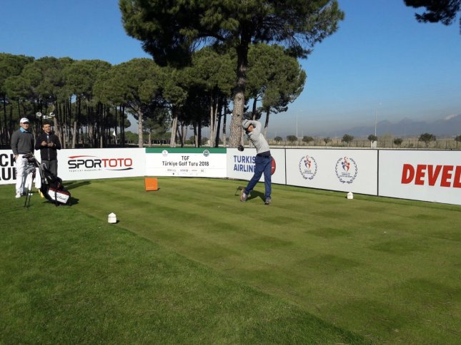 Türkiye Golf Turu 1. Ayak 2. Raund mücadelesi tamamlandı