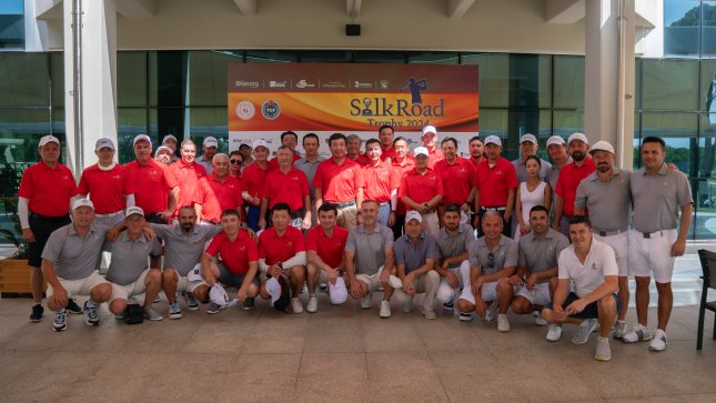 Türkiye takımı - Kazakistan takımı Golf Müsabakası Antalya’da devam ediyor