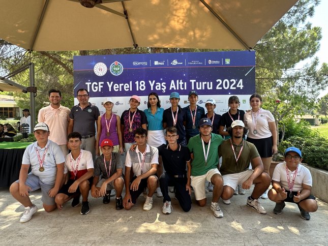 TGF Yerel 18 Yaş Altı Turu Gençler Akdeniz Bölgesi 4. Ayak Müsabakaları Belek’te Oynandı