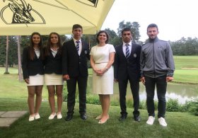 Büyükelçi Esen Altuğ, U16 Milli Golf Takımını Ziyaret etti