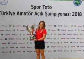Spor Toto Türkiye Amatör Açık Şampiyonası’nda Kupa Damla Bilgiç’in Oldu