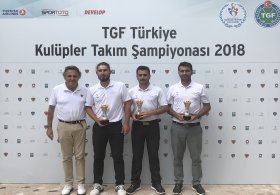 TGF Türkiye Kulüpler Takım Şampiyonu National Golf Kulübü oldu