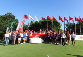 Golfçüler, 30 Ağustos Zafer Bayramını Kutladılar