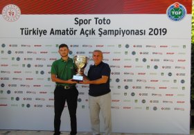 2019 Spor Toto Türkiye Amatör Açık Şampiyonu Taner Yamaç Oldu