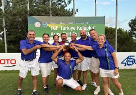 TGF Türkiye Kulüpler Arası Golf Turu B Kategorisi Şampiyonu Ankara Golf Kulübü Oldu