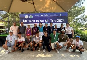 TGF Yerel 18 Yaş Altı Turu Gençler Akdeniz Bölgesi 4. Ayak Müsabakaları Belek’te Oynandı